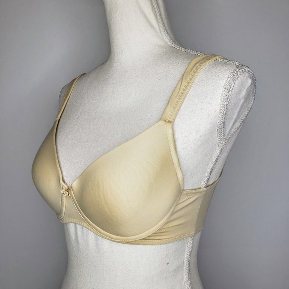 Barely Breezies Full Coverage Wide Strap Bra 34B - Picture 3 of 10